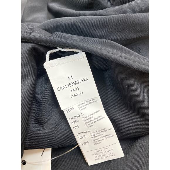 Cupshe Black One Shoulder Ruched Tummy Control One Piece Swimsuit Size Medium - Picture 7 of 7